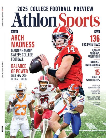 College Football Preview - Athlon Sports 2025: 136 FBS Team Previews, Expert Analysis, Inside Arch Madness, Top Standout Players To Watch, Playoff & Bowl Projections, National Unit Rankings & More!
