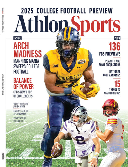 College Football Preview - Athlon Sports 2025: 136 FBS Team Previews, Expert Analysis, Inside Arch Madness, Top Standout Players To Watch, Playoff & Bowl Projections, National Unit Rankings & More!
