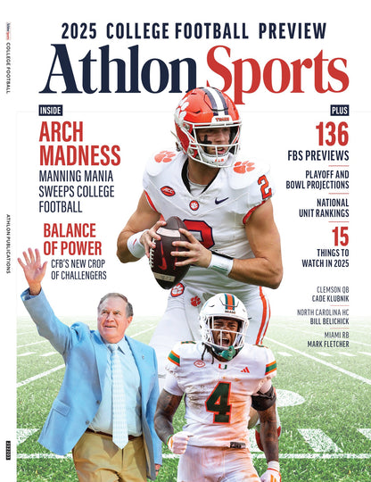College Football Preview - Athlon Sports 2025: 136 FBS Team Previews, Expert Analysis, Inside Arch Madness, Top Standout Players To Watch, Playoff & Bowl Projections, National Unit Rankings & More!