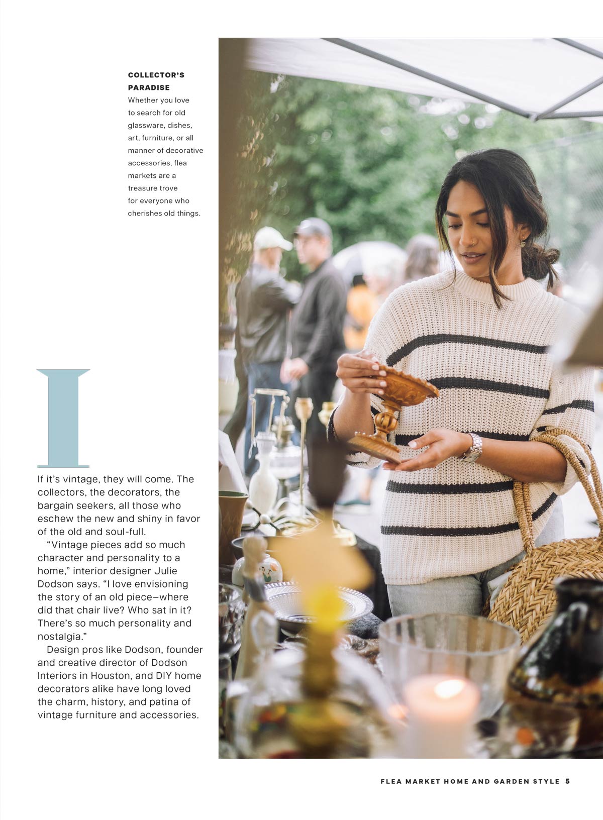 Flea Market - Home & Garden Style: DIY Design Tips, Outdoor Styling Tricks, Secondhand Treasure Transformations, Unbeatable Deals, Entertain In Style, Patio Panache For A Beautiful Home & More!