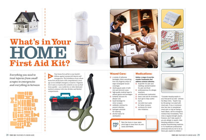 The Complete Home First Aid Manual - Your Easy Emergency Guide To: Prepare You For Any Emergency With Confidence, Stop The Bleeding, Treat Injuries, Prevent Infection, Save A Life & More!