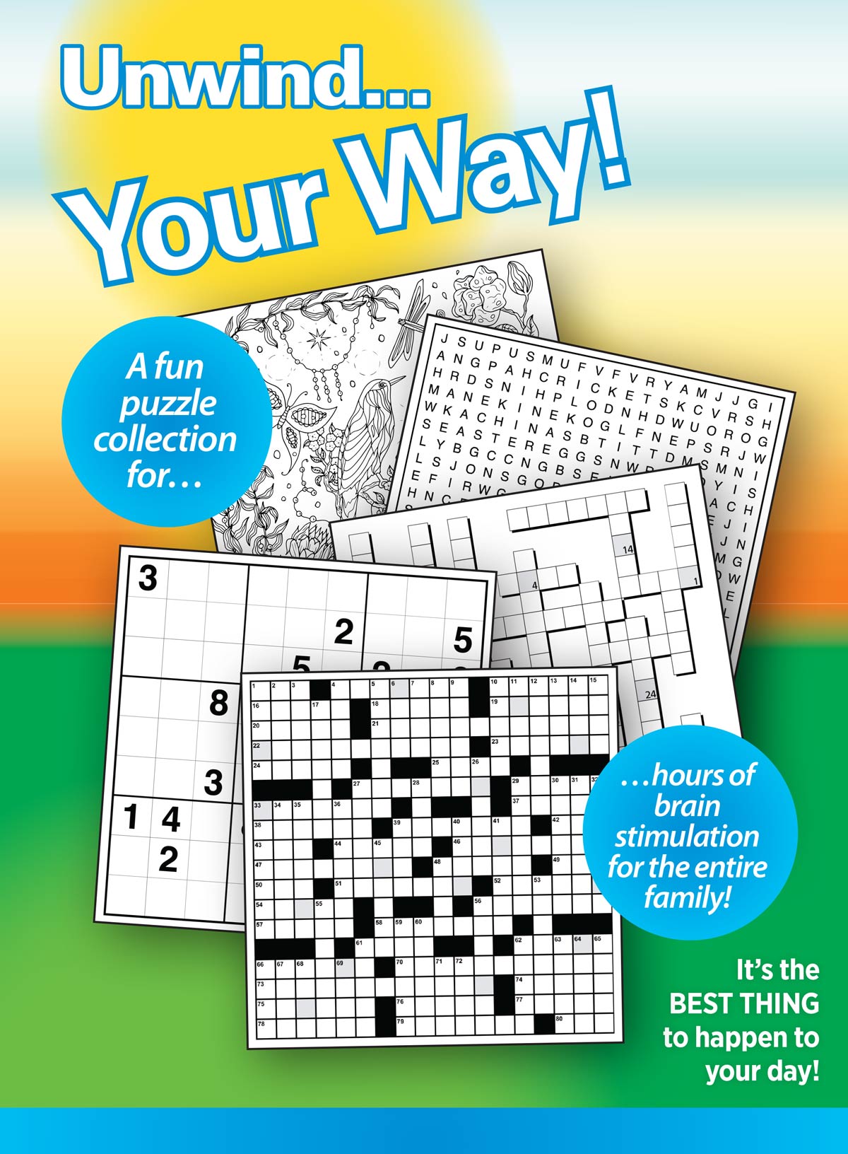 Variety Puzzles - 25.05.30: Adult Activity Book, Over 100 Puzzles, Easy & Fun, Large Print Puzzles, Full Sized Magazine, Word Searches, Crosswords, Sudoku, Connect The Dots & More!
