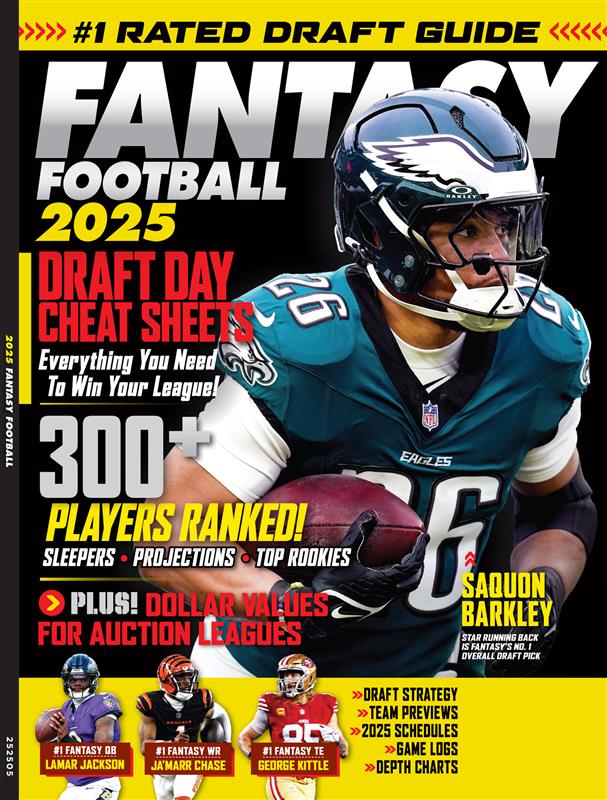 Fantasy Football - 2025 Draft Guide: 300 Players Ranked, Expert Insights, Cheat Sheets, Schedules, Projections, Team Breakdowns, Depth Charts, Winning Strategies & More!