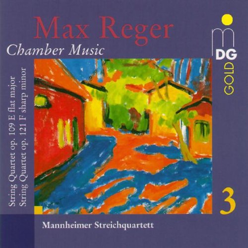Reger / Mannheim String Quartet - String Quartet In E Flat Major Op 109 - Music CD