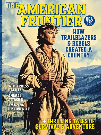 The American Frontier - How Trailblazers & Rebels Created A Country: Celebrate 250 Years Of USA, Wilderness Battles, Historic Discoveries, Thrilling Tales Of Survival, Adventure & More!