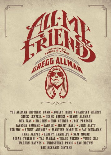 Allman,gregg - All My Friends: Celebrating The Songs & Voice Of - DVD