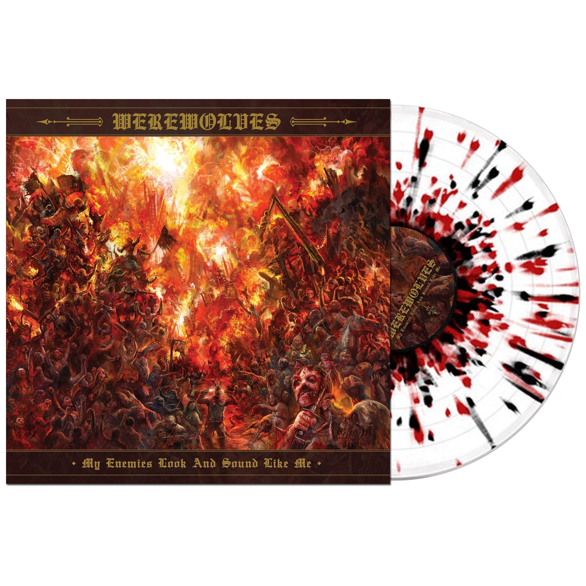 Werewolves "My Enemies Look And Sound Like Me" 12" Vinyl Record