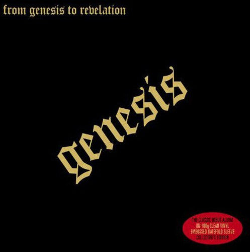 Genesis - From Genesis to Revelation [LP] Vinyl Record