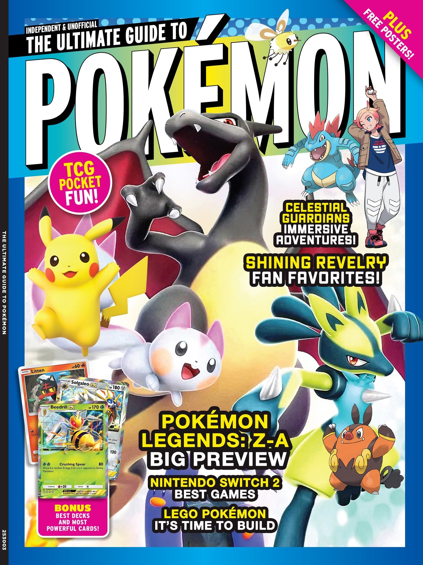 Pokemon - The Ultimate Guide: Pokemon Legends Z-A, Big Preview, Nintendo Switch 2 Games, World Of Lego & Celestial Guardians, Immersive Adventures, Shining Revelry Fan Favorites, Posters & More!