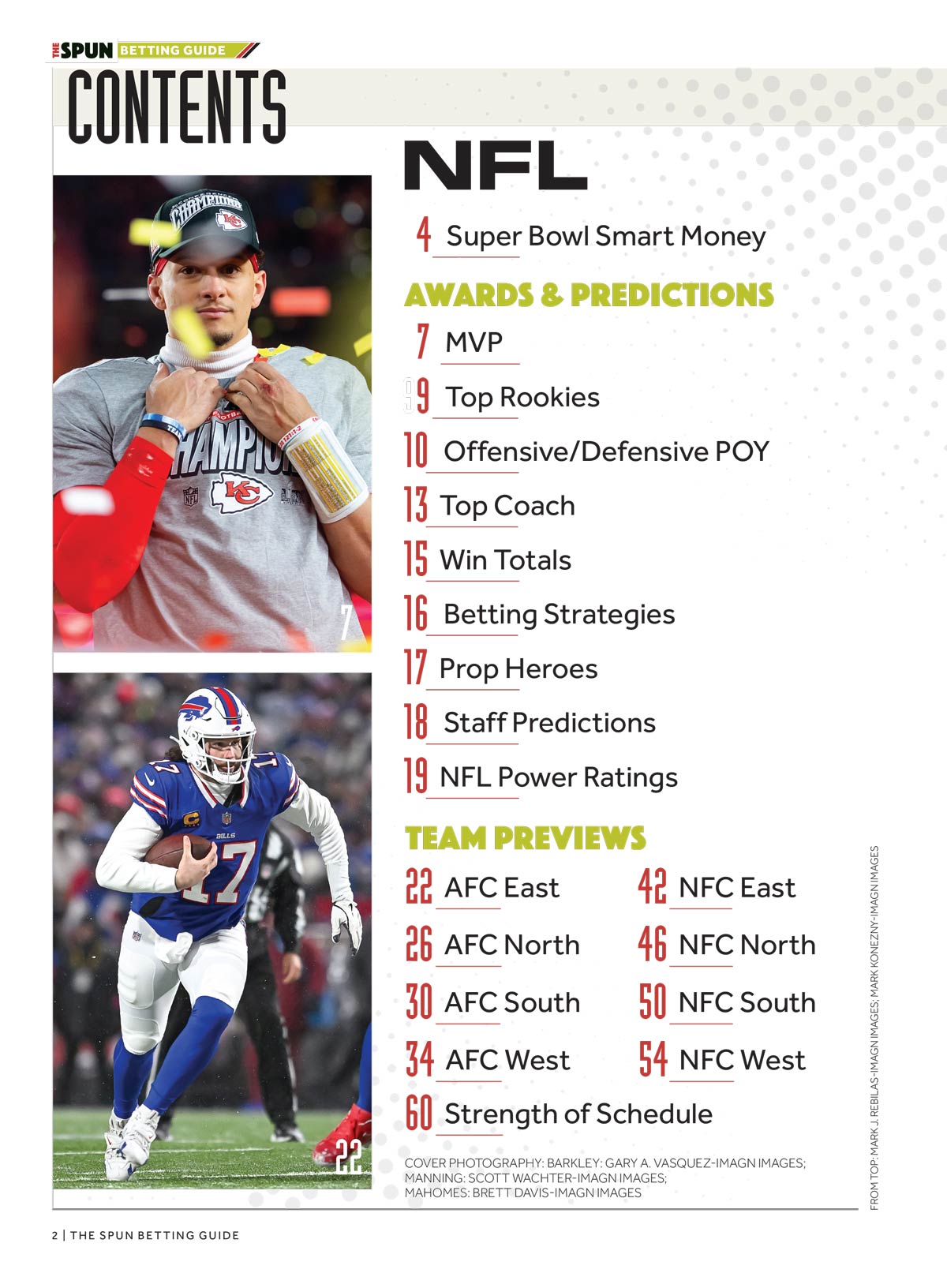 The Spun - Athlon Sports Football Betting Guide: NFL Smart Betting Tips, Super Bowl Predictions & Fades, Team Win Totals, College Conference Previews, Team Breakdowns Insights & More!