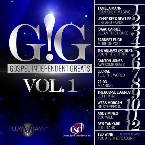 the album cover for Gig Gospel Independent Greats 1 - Gig: Gospel Independent Greats 1 / Various