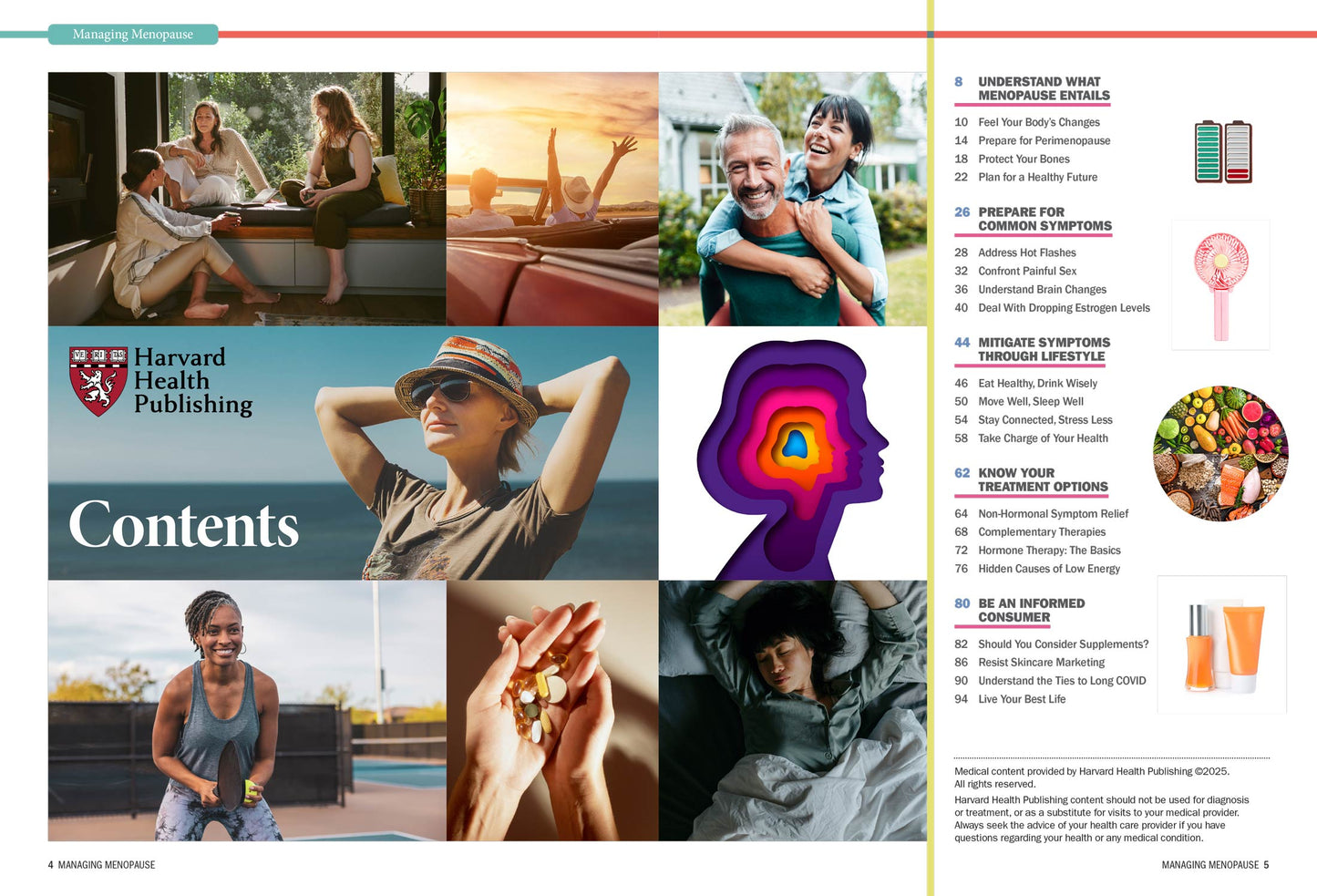 Harvard Health - Managing Menopause: How To Navigate The Transition With Health, Strength & Confidence, Prepare Yourself, Boost Health, Embrace Change, Feel Strong, Find Balance & More!