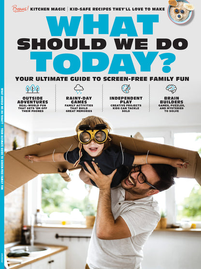 The Ultimate Screen-Free Activity Guide - Great For Kids: 100+ Parent Approved Activities, Boost Creativity, Critical Thinking, Outside Fun, Rainy Day Games, Skill-Building, Independent Play & More!