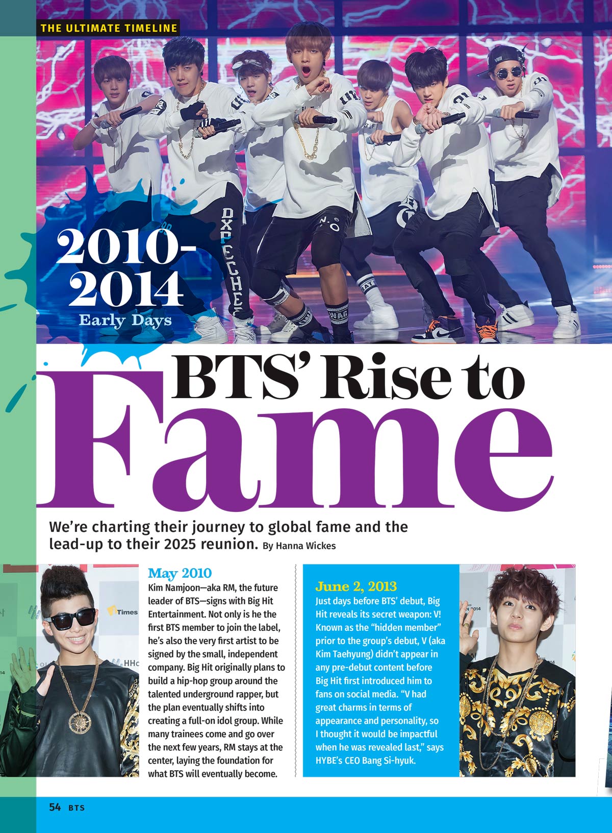 J14 - Special BTS Issue: They're Back, The Unofficial Army Guide, World Tour Secrets, New Music, All The Hits, Solo Insights, Music Teasers, A Look Back At Their Rise To Fame, Quizzes, Puzzles & More!