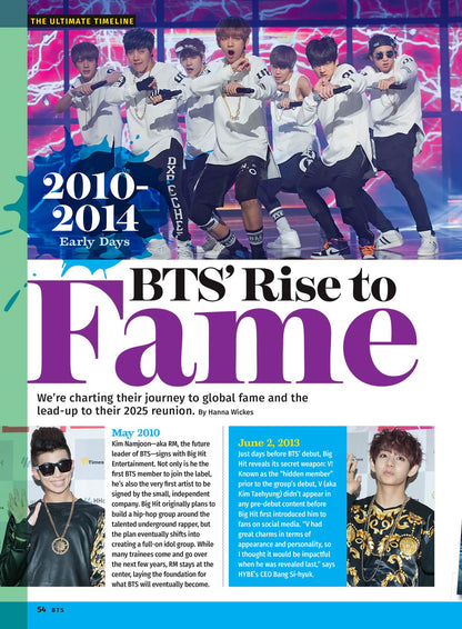 J14 - Special BTS Issue: They're Back, The Unofficial Army Guide, World Tour Secrets, New Music, All The Hits, Solo Insights, Music Teasers, A Look Back At Their Rise To Fame, Quizzes, Puzzles & More!