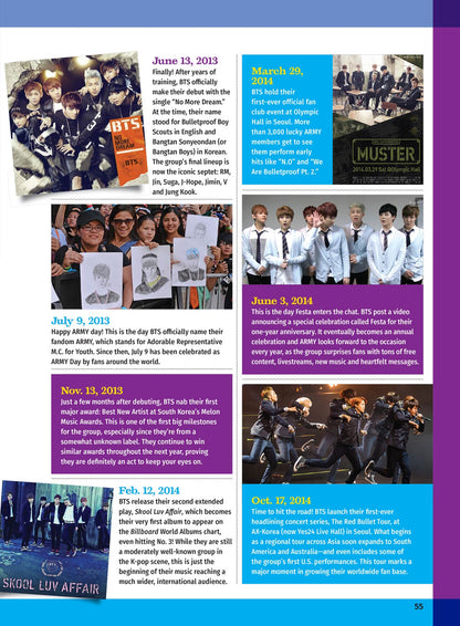 J14 - Special BTS Issue: They're Back, The Unofficial Army Guide, World Tour Secrets, New Music, All The Hits, Solo Insights, Music Teasers, A Look Back At Their Rise To Fame, Quizzes, Puzzles & More!