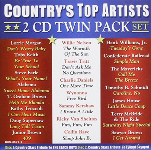 Lynyrd Skynyrd Frynds / Beach Boys Tribute - Country's Top Artists - Music CD
