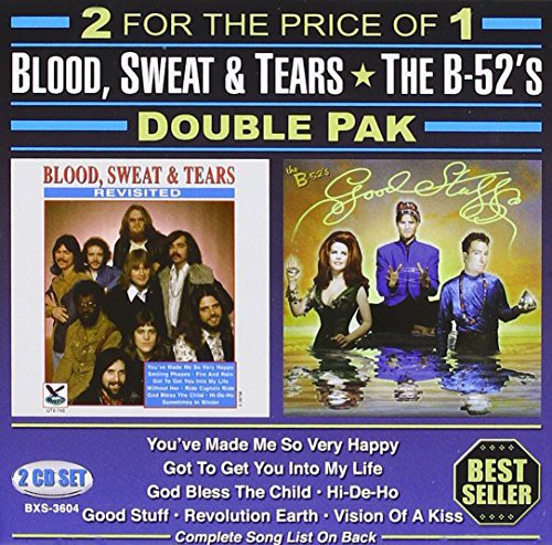 Blood Sweat & Tears / B-52's - Double Pak - Music CD