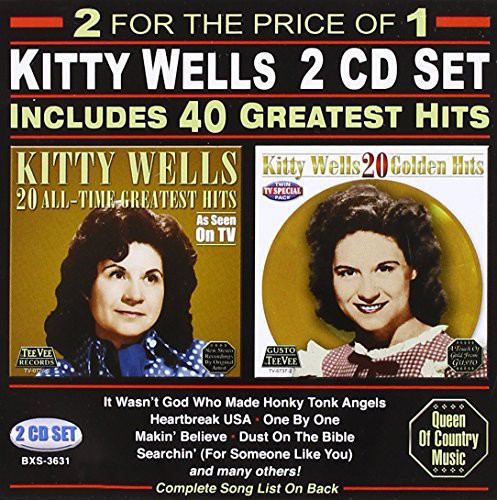 Wells,kitty - 40 Greatest Hits - Music CD