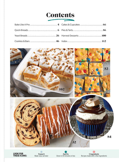 Taste of Home - Fall Baking: 102 Cozy Recipes Of Autumn's Best Baked Goodies, Breads, Cakes & Cookies, Test Kitchen Secrets, Quick & Easy Tips, Elevate Seasonal Treats & More!