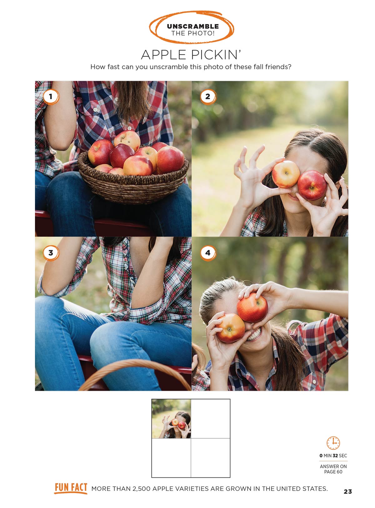 Brain Fun - Picture Puzzles: Spot 266 Differences, 5 Themed Sections, Home & Garden, Fall Fun, Harvest Holidays, Autumn Animals, Sweater Weather, Strengthen Memory, Improve Focus, Relax & More!