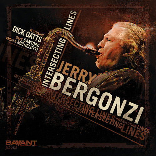 the album cover for Jerry Bergonzi - Intersecting Lines