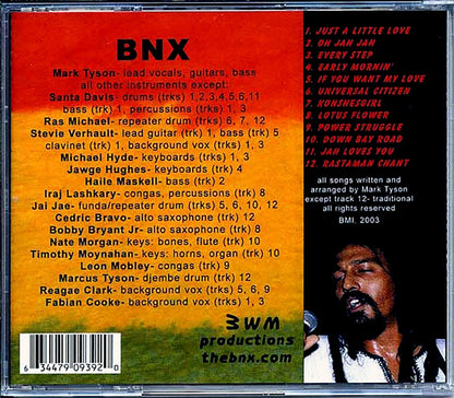 Mark Tyson & The BNX - Universal Citizen Music CD