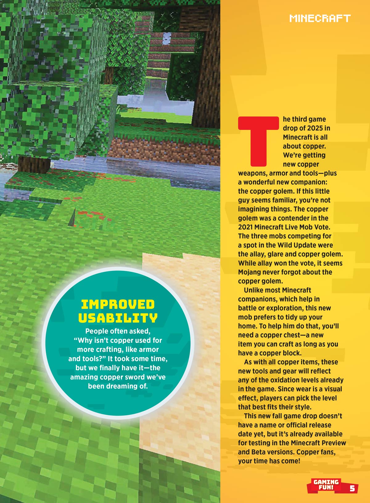 Minecraft - The Ultimate Guide: Enhance Your Gameplay Experience, Mob Leashing Tricks, Happy Ghast Evolution, Copper Creations, Dragon Training Secrets, Unlock Every Movie Discs, Posters & More!