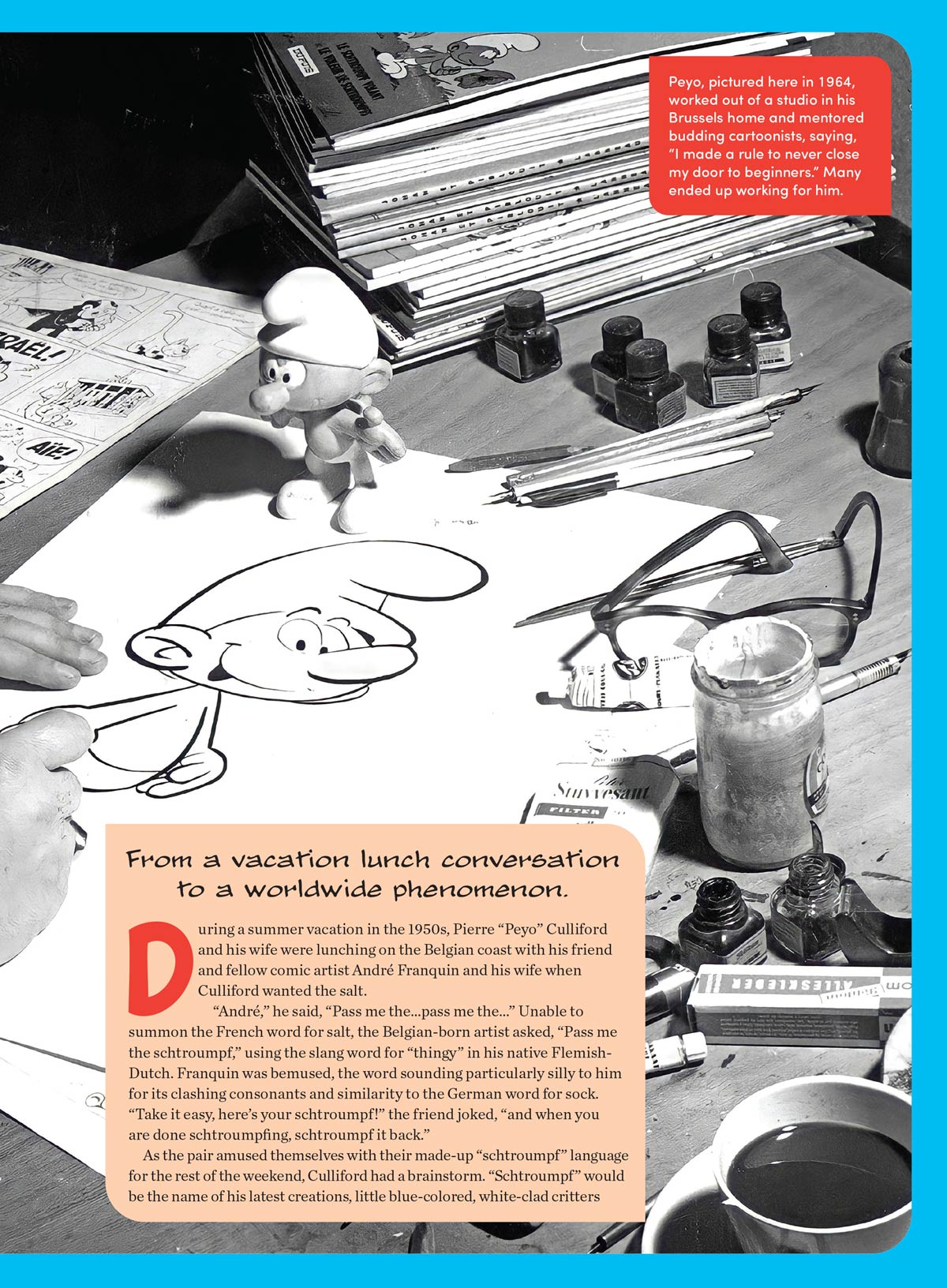 The Smurfs - Your Ultimate Guide To All Things Blue: Season 4 Exclusive Insights, An A To Z Guide, Comic & Movie Updates, Video Games, Puzzles, Smurf-Inspired Recipes, 18 Free Stickers & More!