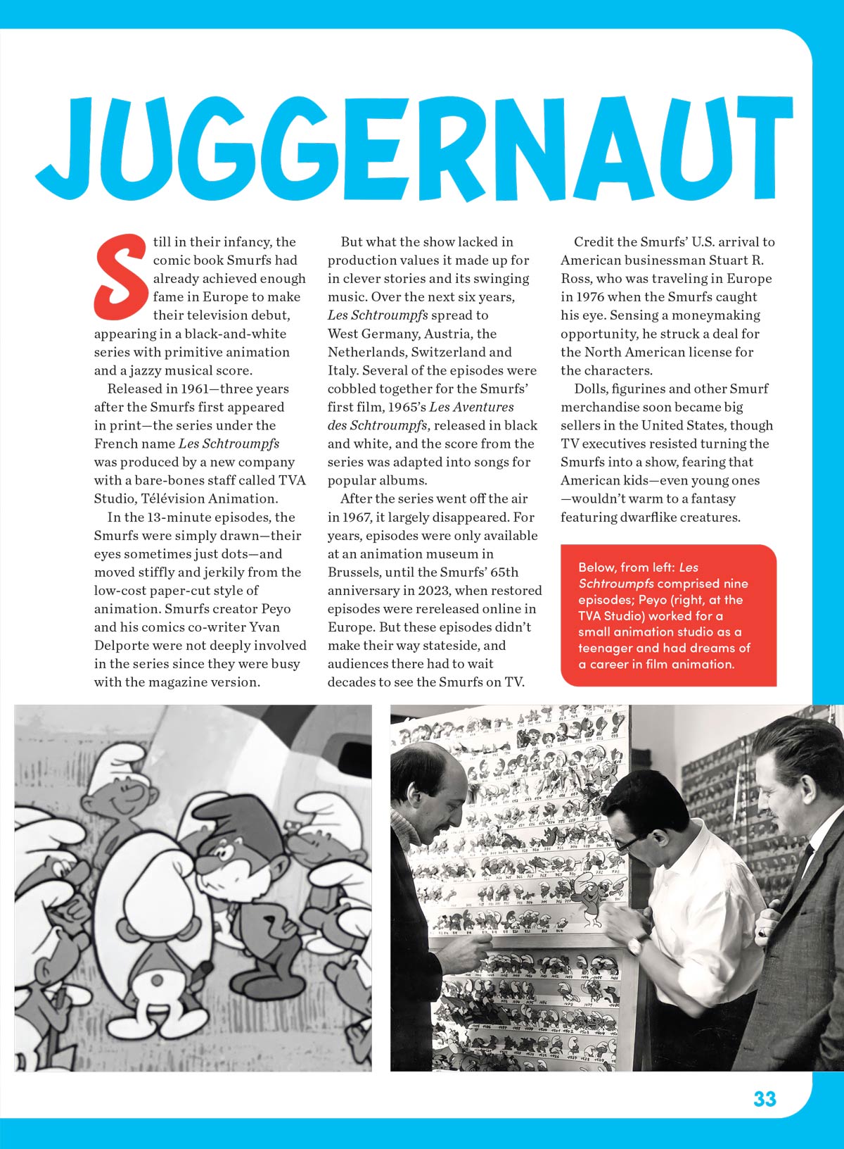 The Smurfs - Your Ultimate Guide To All Things Blue: Season 4 Exclusive Insights, An A To Z Guide, Comic & Movie Updates, Video Games, Puzzles, Smurf-Inspired Recipes, 18 Free Stickers & More!