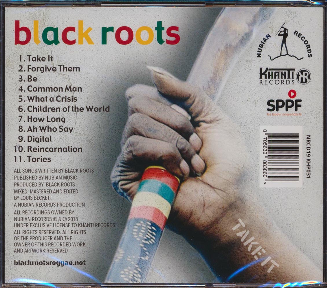 Black Roots - Take It Music CD
