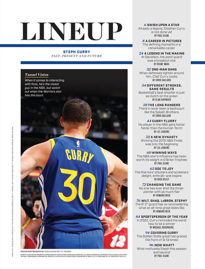 Sports Illustrated - Steph Curry: NBA's Greatest Legend, His Impact On The Golden State Warriors,  Career Milestones, Inside His Success, Past, Present & Future, Iconic Moments & More!