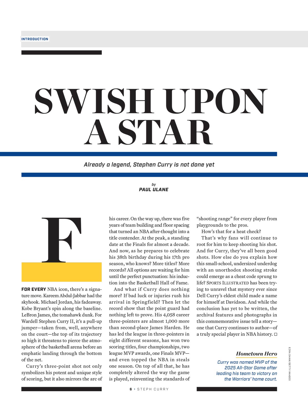 Sports Illustrated - Steph Curry: NBA's Greatest Legend, His Impact On The Golden State Warriors,  Career Milestones, Inside His Success, Past, Present & Future, Iconic Moments & More!