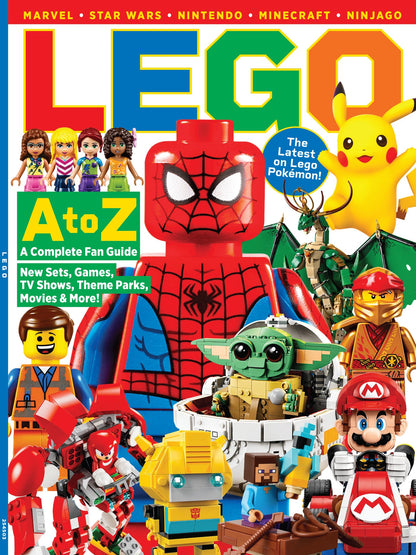 LEGO - A Complete Fan Guide: A To Z, Explore The Best From Iconic Sets To Movies, TV Shows, Theme Parks & Adventures In Marvel, LEGO Pokémon, Ninjago, Star Wars, Minecraft Universes & More!