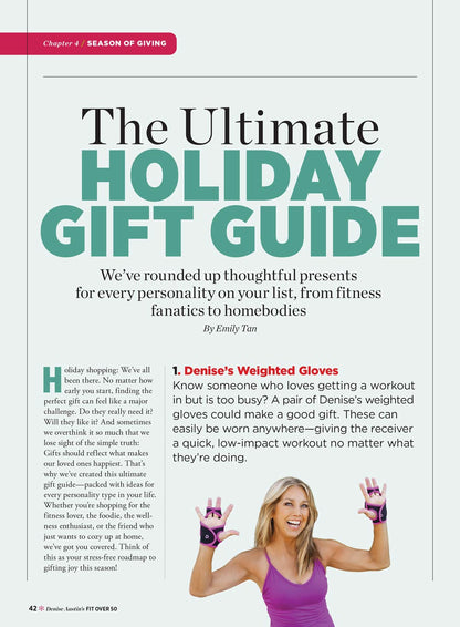 Denise Austin's Fit Over 50 - Holidays My Way! Fall & Winter 2025: Stay Active & Healthy, Reduce Stress, Family Holiday Traditions, Joyful Celebrations, Foster Wellness, Happiness & More!