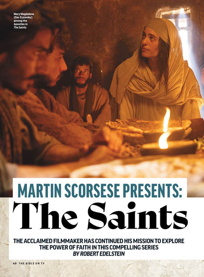 TV Guide - The Bible On TV: Explore Faith-Based Storytelling, Iconic Performances By Charlton Heston, Martin Scorsese, Robert Powell & Della Reese, The Chosen Highlights With Jonathon Roumie & More!