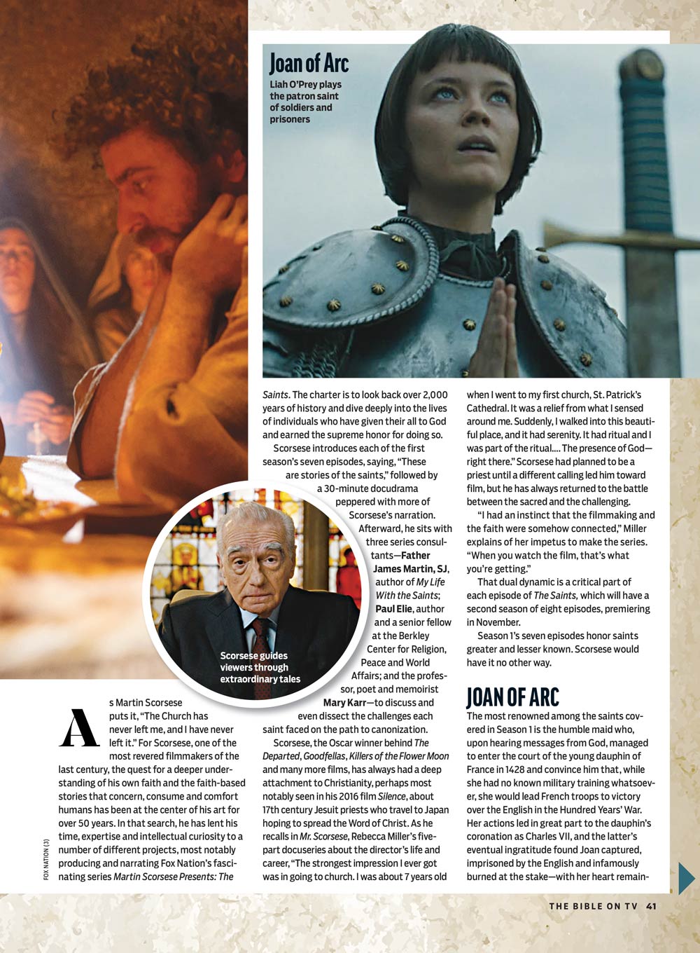 TV Guide - The Bible On TV: Explore Faith-Based Storytelling, Iconic Performances By Charlton Heston, Martin Scorsese, Robert Powell & Della Reese, The Chosen Highlights With Jonathon Roumie & More!