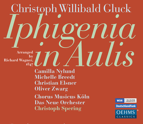 the album cover for Christoph Spering - Iphigenia in Aulis