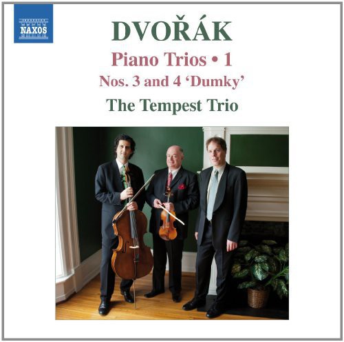 the album cover for Tempest Trio - Piano Trios 3 & 4 Dumky