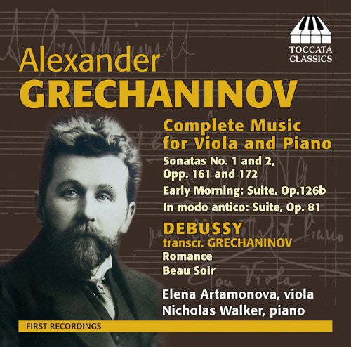 Grechaninov - Comp Music For Viola & Piano - Music CD