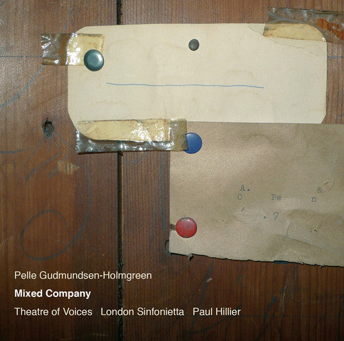 the album cover for Paul Hillier - Mixed Company