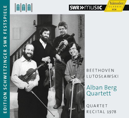 the album cover for Lutoslawski / Beethoven - Quartet Recital Concerto