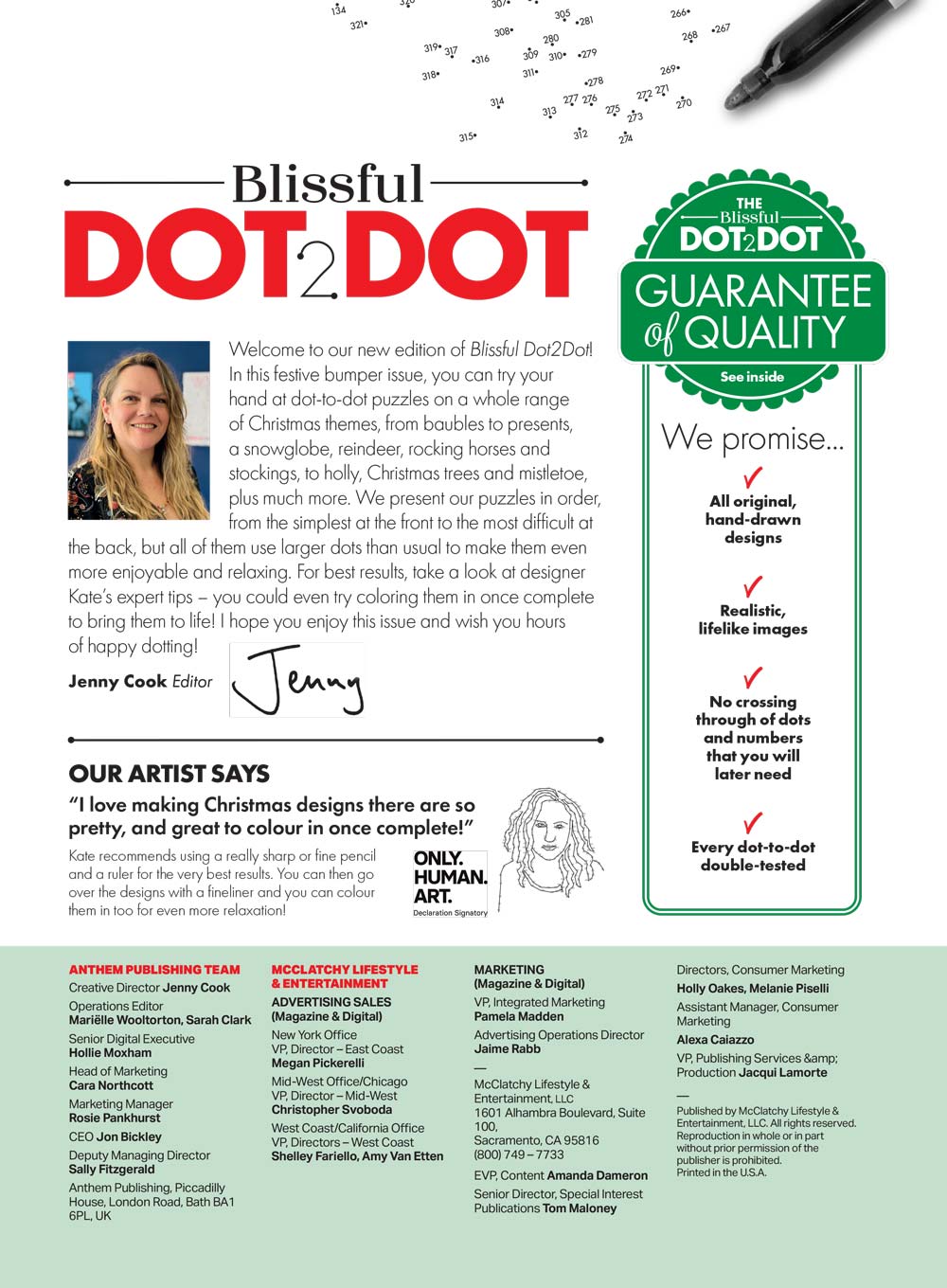 Blissful - Calming Dot to Dot - Festive Holiday Designs: Connect The Dots & Create A Picture, Boost Creativity, Relaxing For Kids & Adults, Holiday & Christmas Themed Designs To Celebrate the Season!