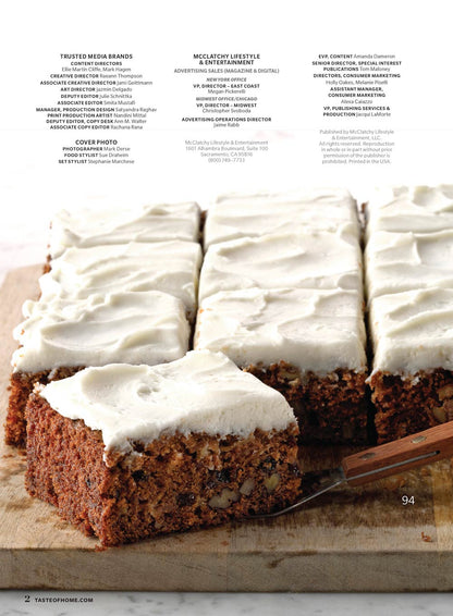 Taste of Home - Easy 13x9 Pan Recipes: Elevate Your Meal Planning, 118 Delicious Ideas & Bonus Recipes For Your 8x8 Pans, Overnight Breakfasts, Brunch, Weeknight Casseroles, Dinners, Desserts & More!