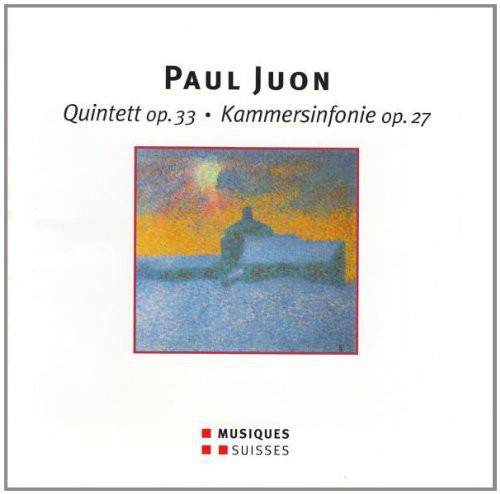 the album cover for Juon / Becker / Karni / Iwai / Reid / Greuli - Quintet for Piano Violin 2 Violas & Cello