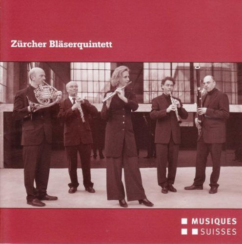 the album cover for Zuercher Blaeserquintett - Sandor Veress Und Seine Schwei
