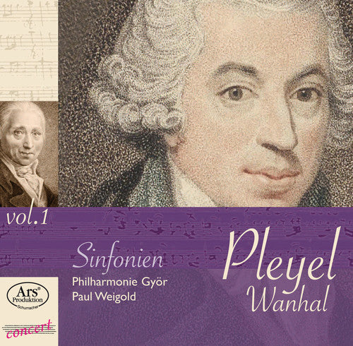 Pleyel / Vanhal / Gyor Philharmonic Orch / Weigold - Pleyel Sinfonien 1 - Music CD
