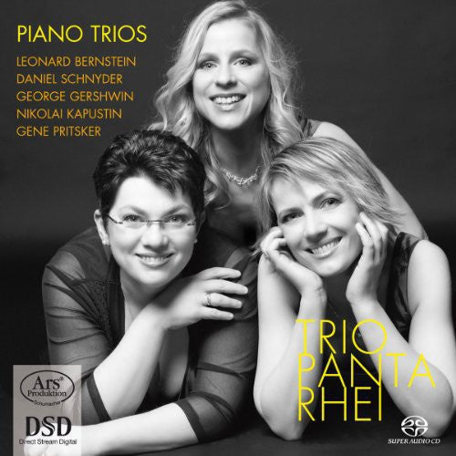 the album cover for Panta Rhei - Piano Trios