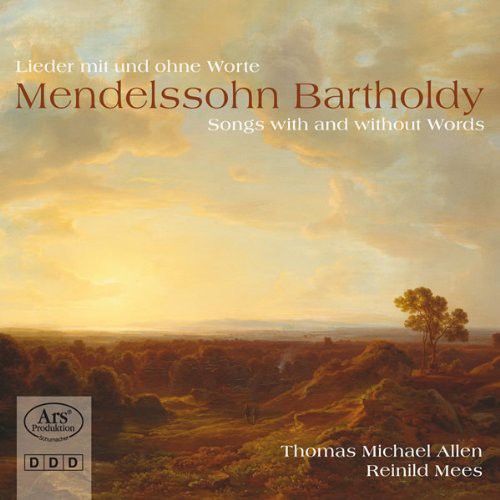Mendelssohn / Allen / Mees - Songs Without Words - Music CD