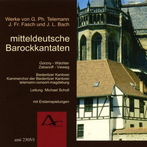 Telemann / Scholl - Mitteldeutsche Barockkantaten - Music CD
